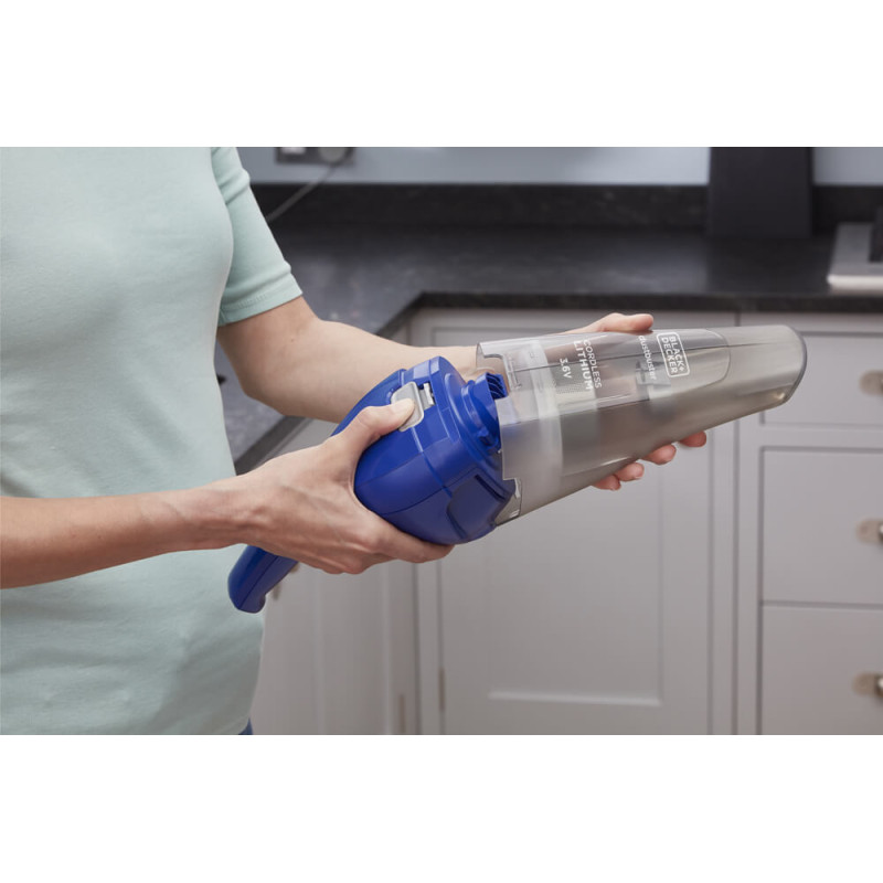 Пилосос Black+Decker NVC115WA grey/blue