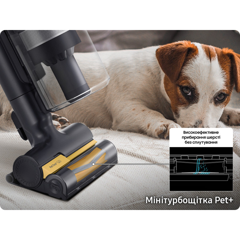 Пилосос акумуляторний Samsung VS20C8524TB/UK Black