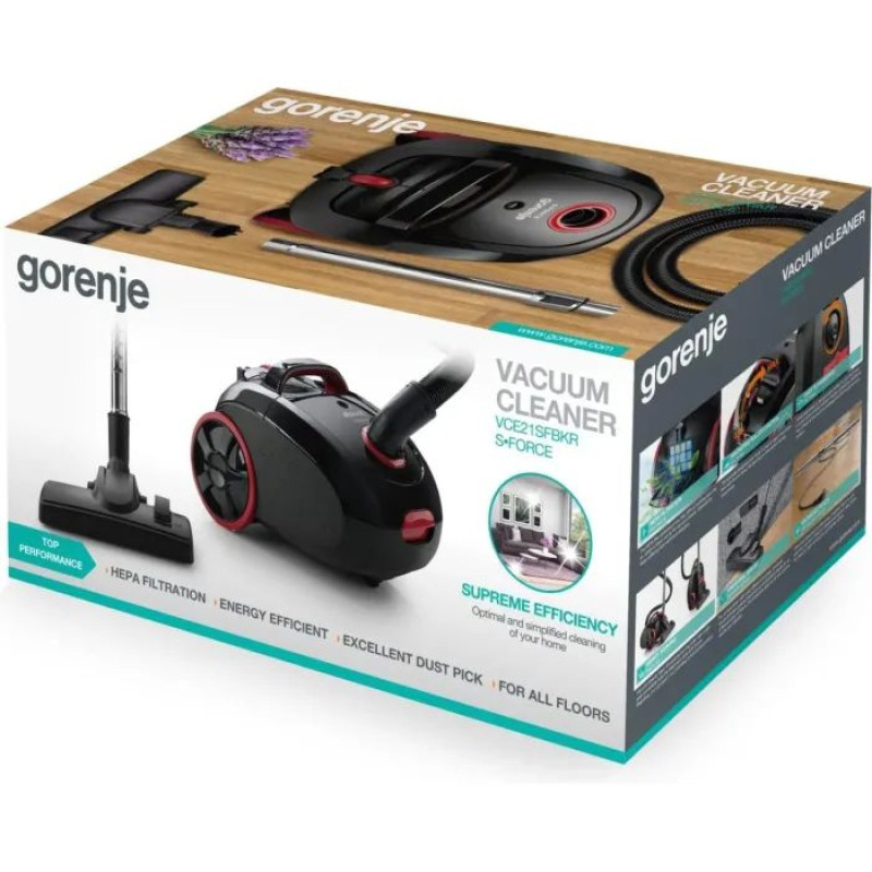 Пилосос GORENJE VCE21SFBKR