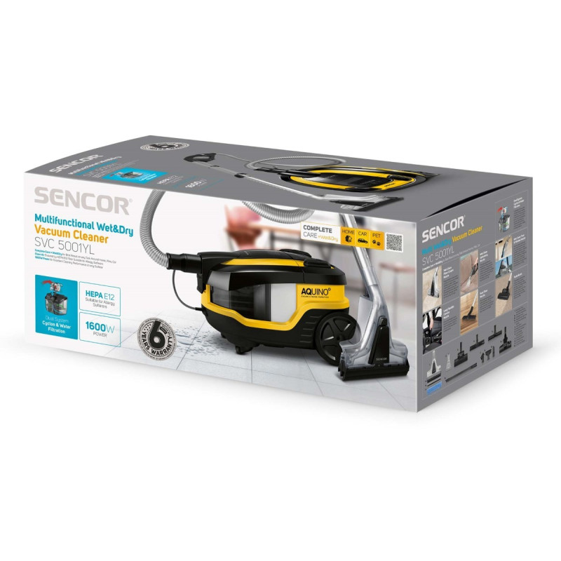 Пилосос Sencor SVC 5001YL