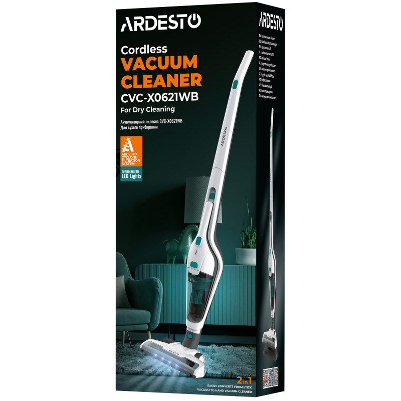 Пилосос Ardesto CVC-X0621WB