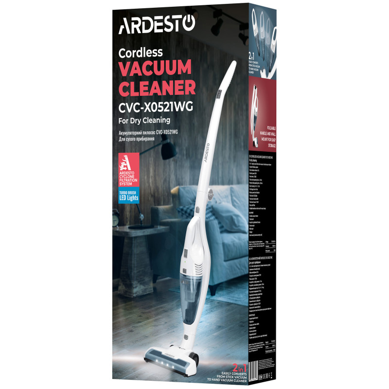 Пилосос Ardesto CVC-X0521WG