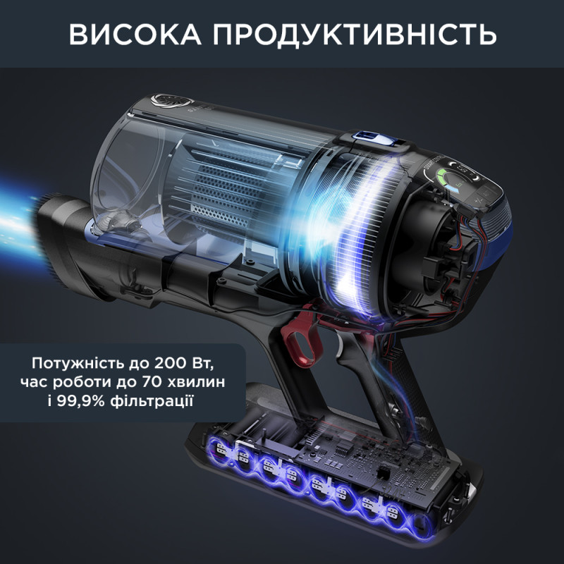 Пилосос Rowenta X-Force Flex 14.60 Auto Aqua RH99C0WO