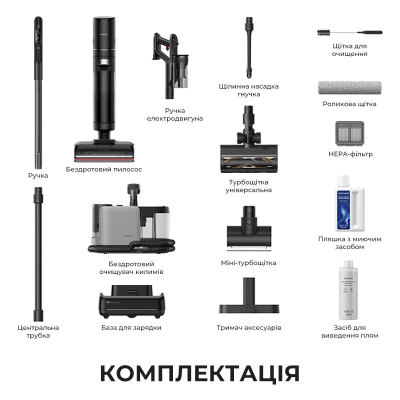 Пилосос Dreame H15 MIX (HHV46B)