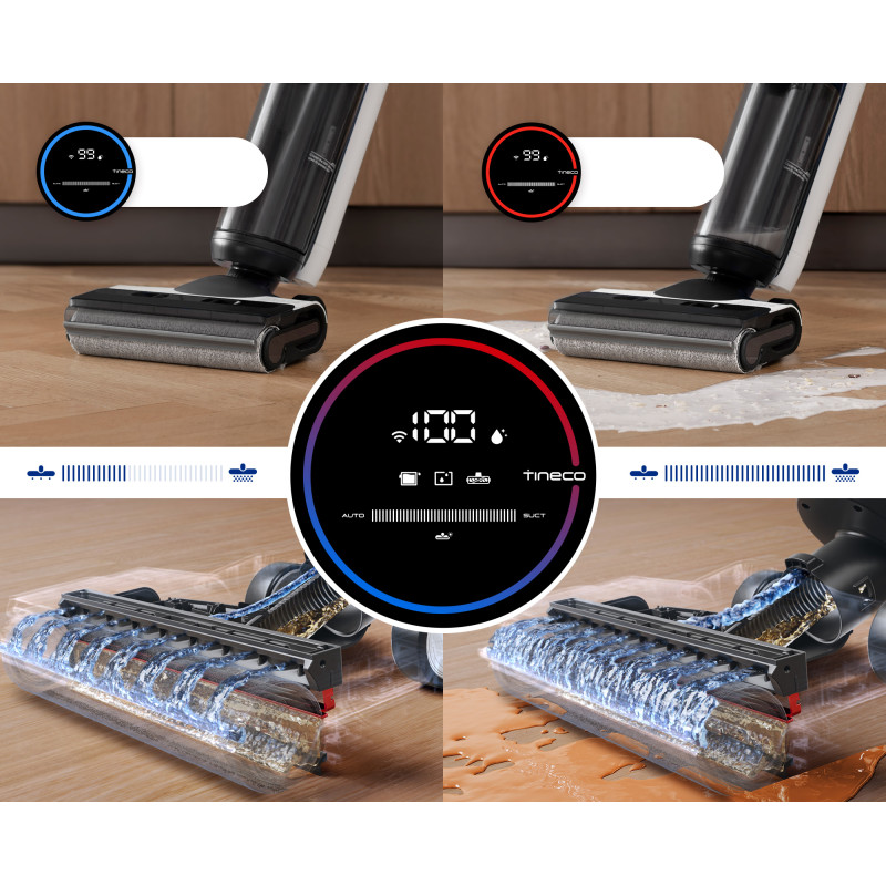 Пилосос Tineco Floor One S6 Flashdry Pet (FW360100DE)