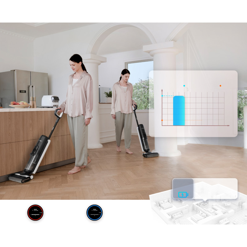 Пилосос Tineco Floor One S6 Flashdry Pet (FW360100DE)