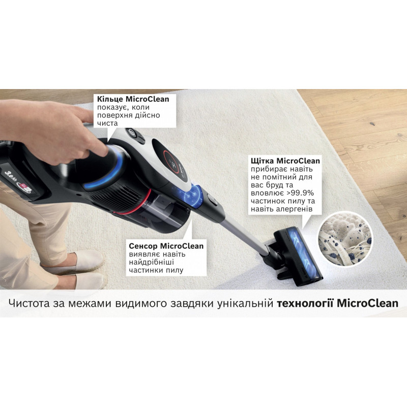Пилосос Bosch Unlimited 9 BCS931WBA