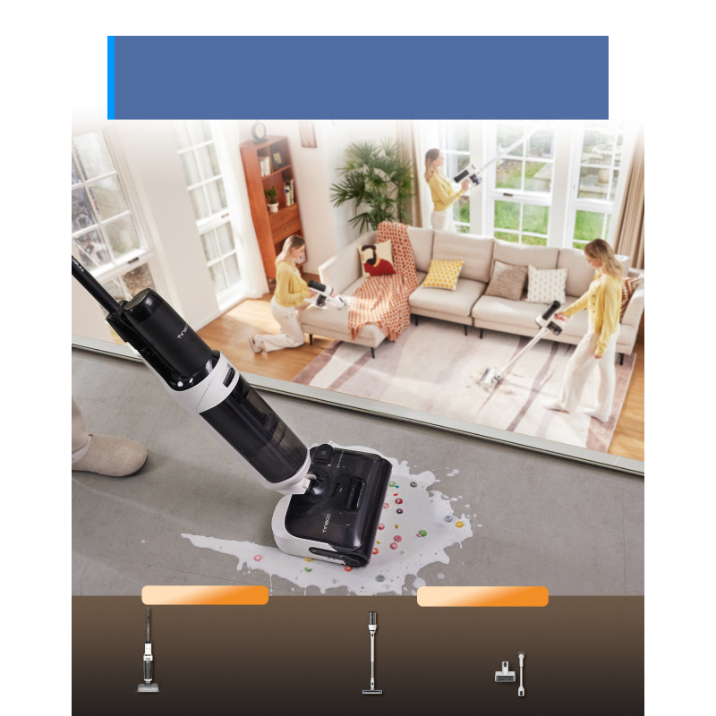 Пилосос Tineco Floor One Switch S6 Stretch Plus (FW311000DE)