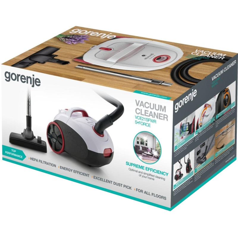 Пилосос Gorenje VCE21SFWR
