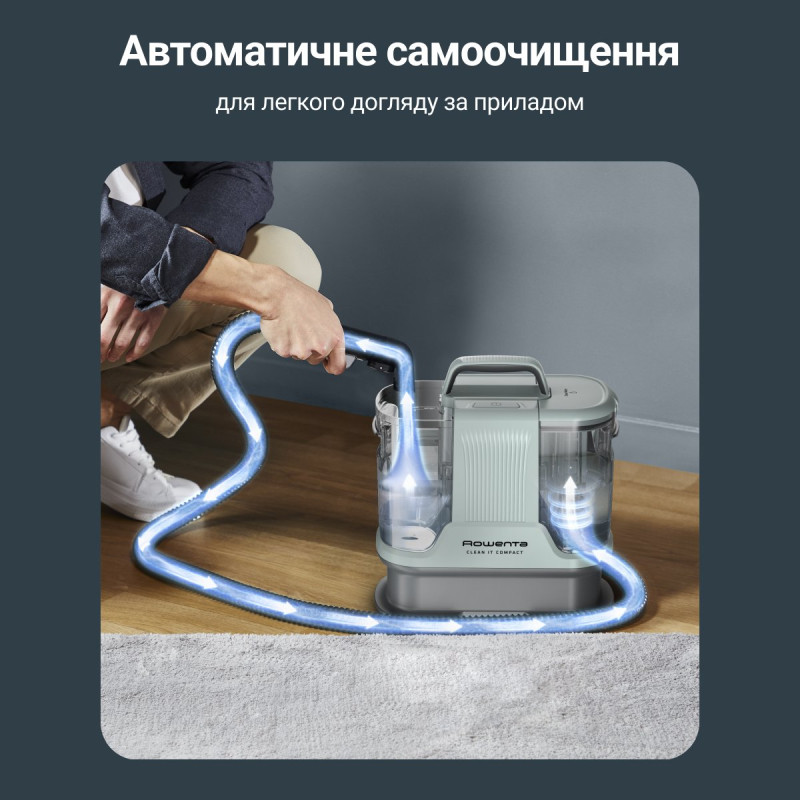 Пилосос для виведення плям Rowenta Clean It Compact IN3020F0