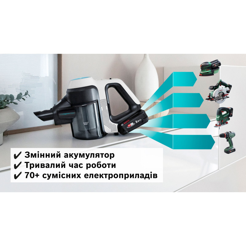 Пилосос Bosch Unlimited 7 ProHygienic Aqua BCS71HYG2