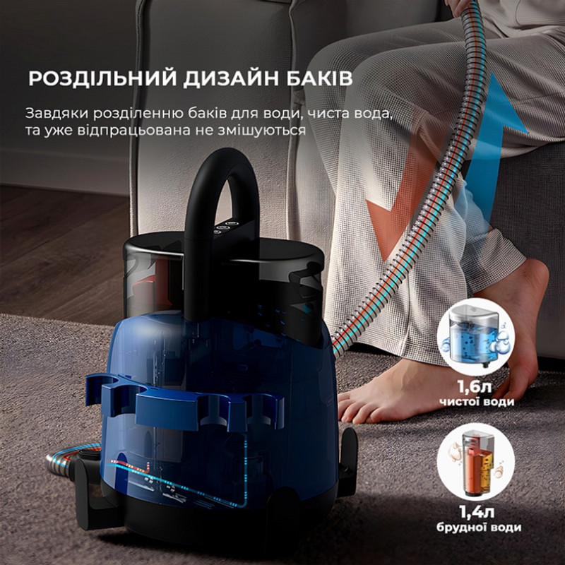 Миючий пилосос Deerma Suction Vacuum Cleaner DEM-BY200