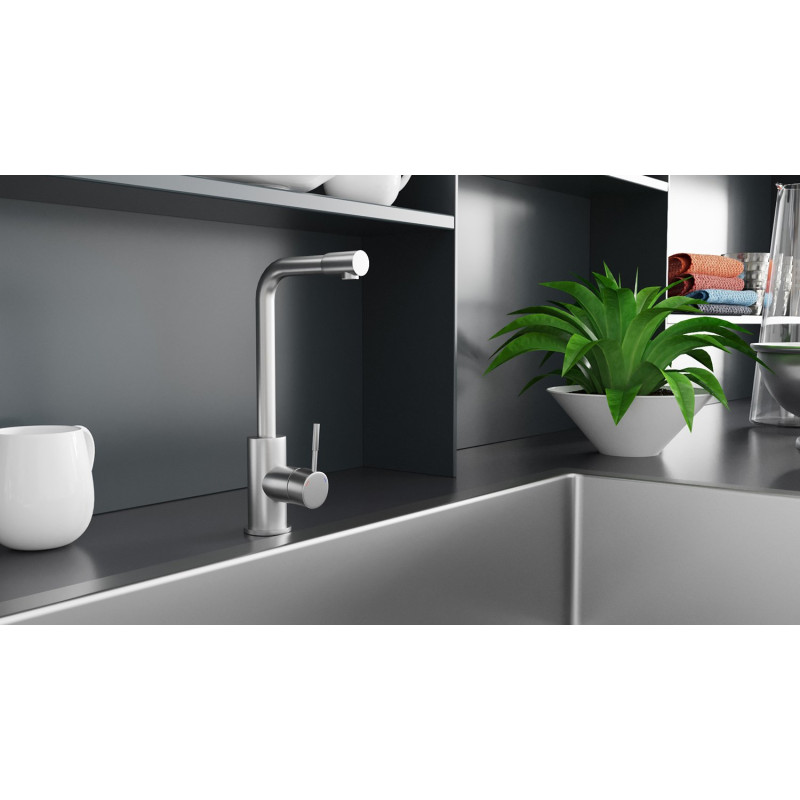 Змішувач для кухні Kroner KRP Edelstahl Klassisch - ESG034