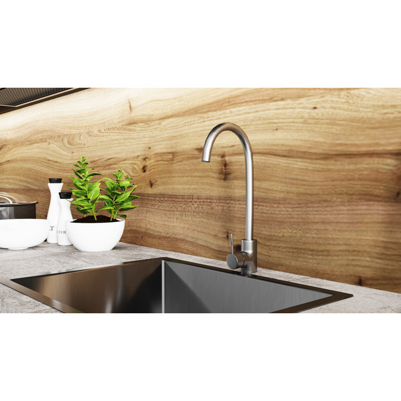 Змішувач для кухні Kroner KRP Edelstahl Klassisch - ESG035