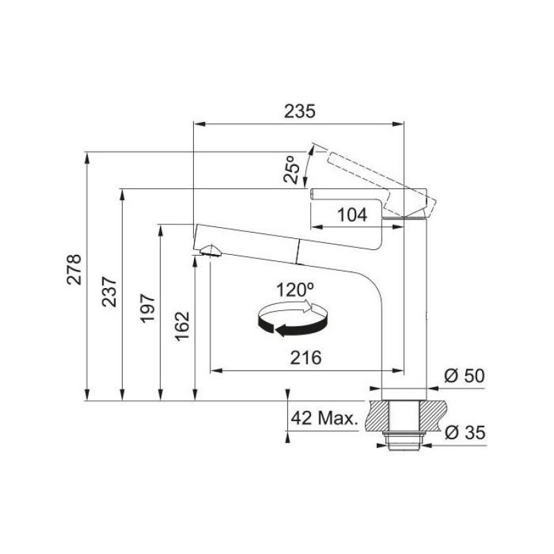 Змішувач Franke Centro (115.0621.592)