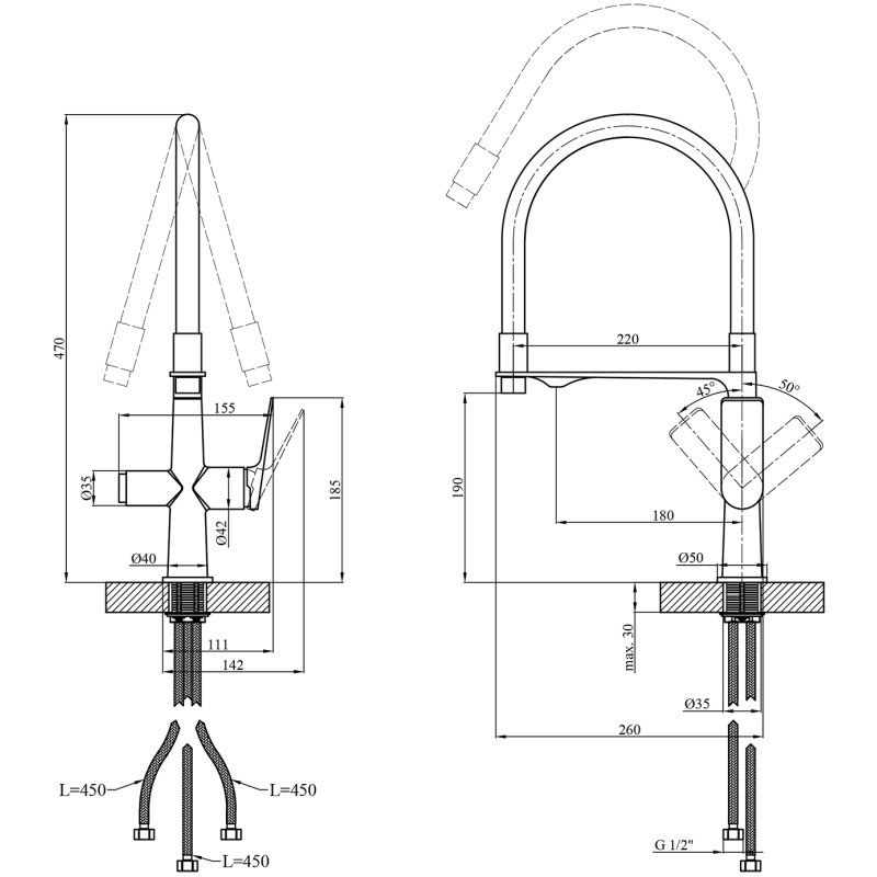 Kroner KRP GRP03815 Кухонний міксер