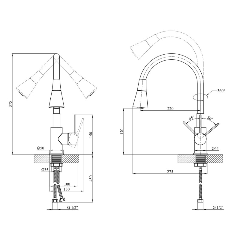 Kroner Krp Kuche C031blk кухонний міксер