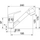 Змішувач Franke Novara-Plus Pull Out (115.0470.666)