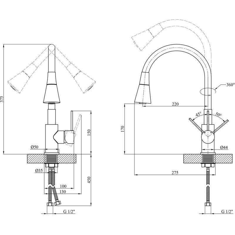 Kroner Krp Kuche C031GRA кухонний міксер