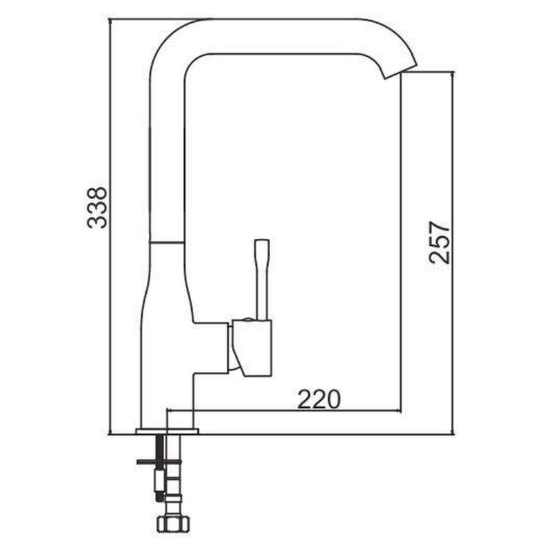 Змішувач Interline Loft new terra