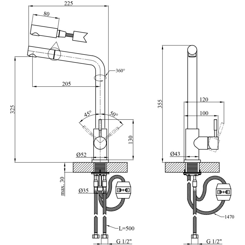 Kroner KRP Edelstahl Klassisch Esg03917 Kitchen