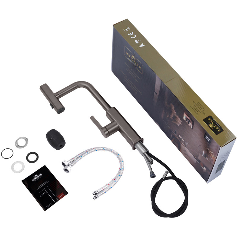 Kroner KRP EDELSTAHL KLASSISCH PVD03918 KITHON MIXER