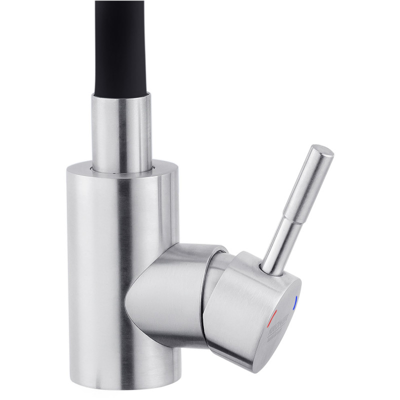 Змішувач для кухні Kroner KRP Edelstahl Klassisch - ESG035BLK