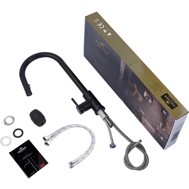 Kroner KRP EDELSTAHL KLASSISCH SCH03915 KICHRESS MIXER