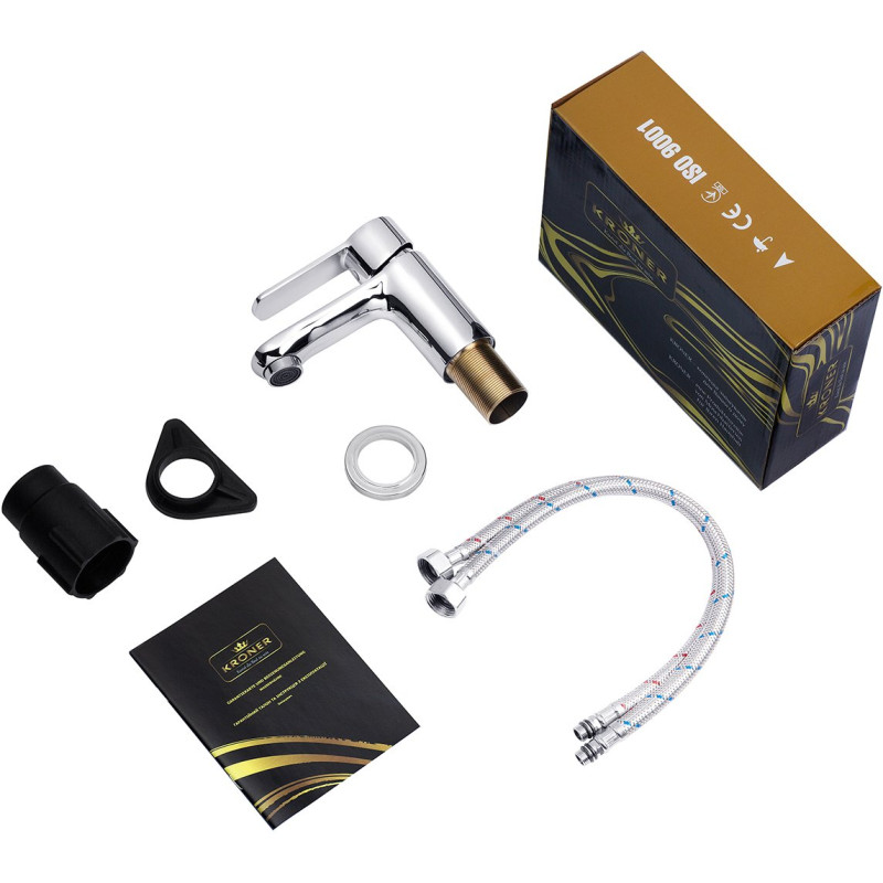 Змішувач для раковини Kroner KRP Bremen C010