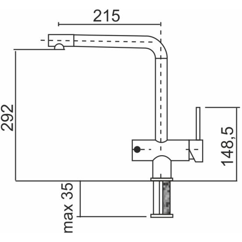 Змішувач для кухні Interline Mix new Avena (156022)
