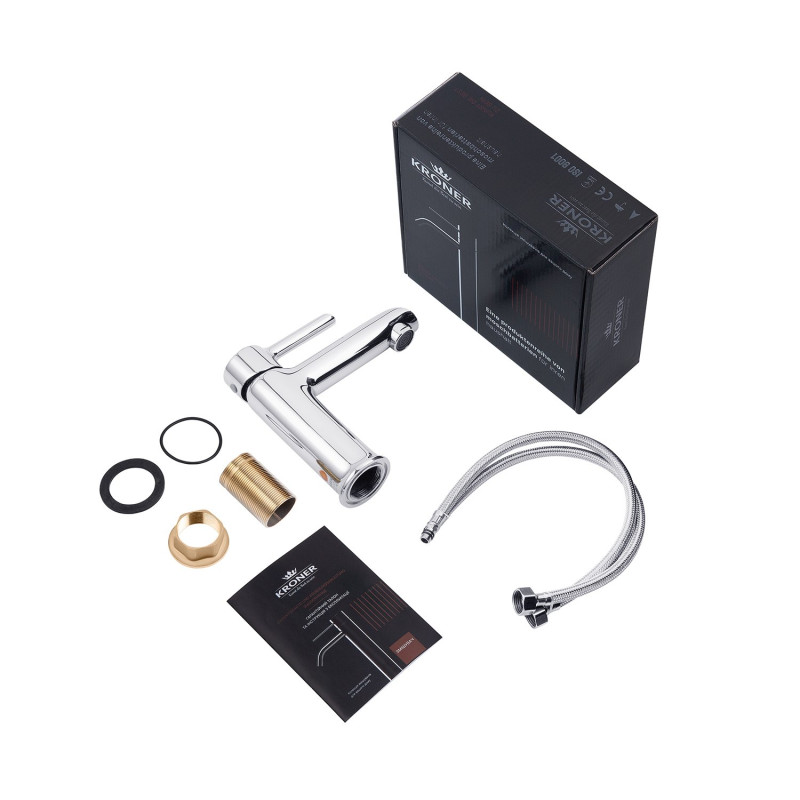 Змішувач для раковини Kroner KRP Essen C010