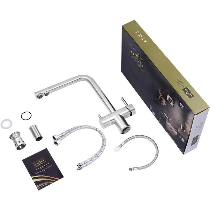 Kroner KRP EDELSTAHL KLASSISCH ESG03811 KICHER MIXER