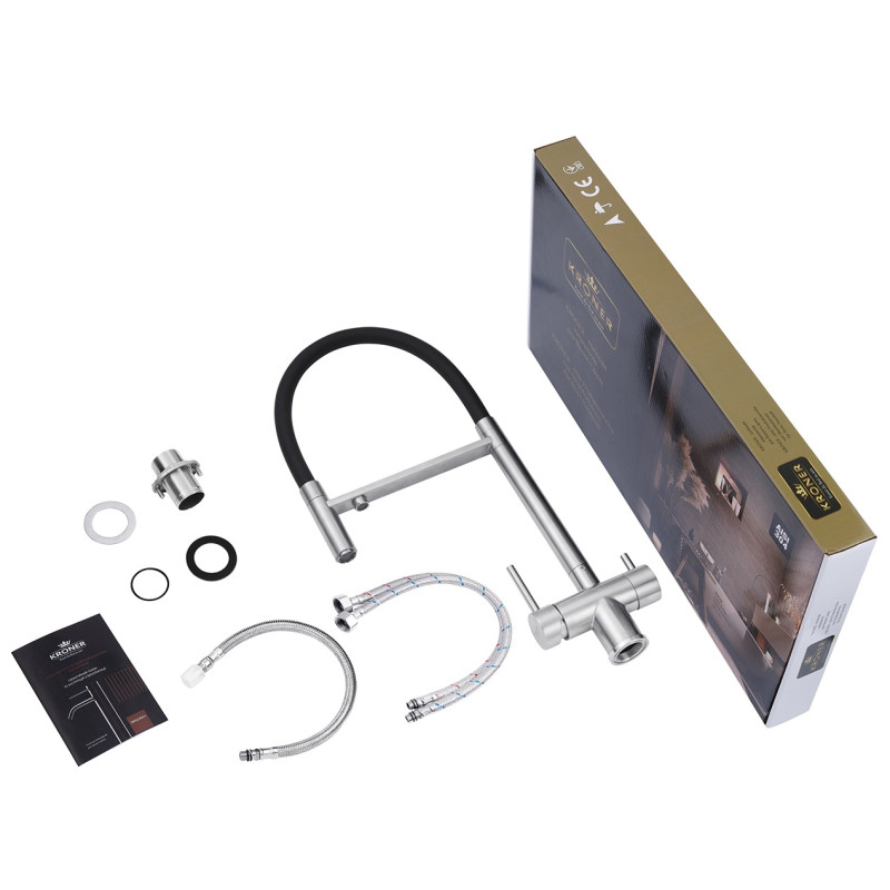 Kroner KRP Edelstahl Klassisch Esg03815blk кухня