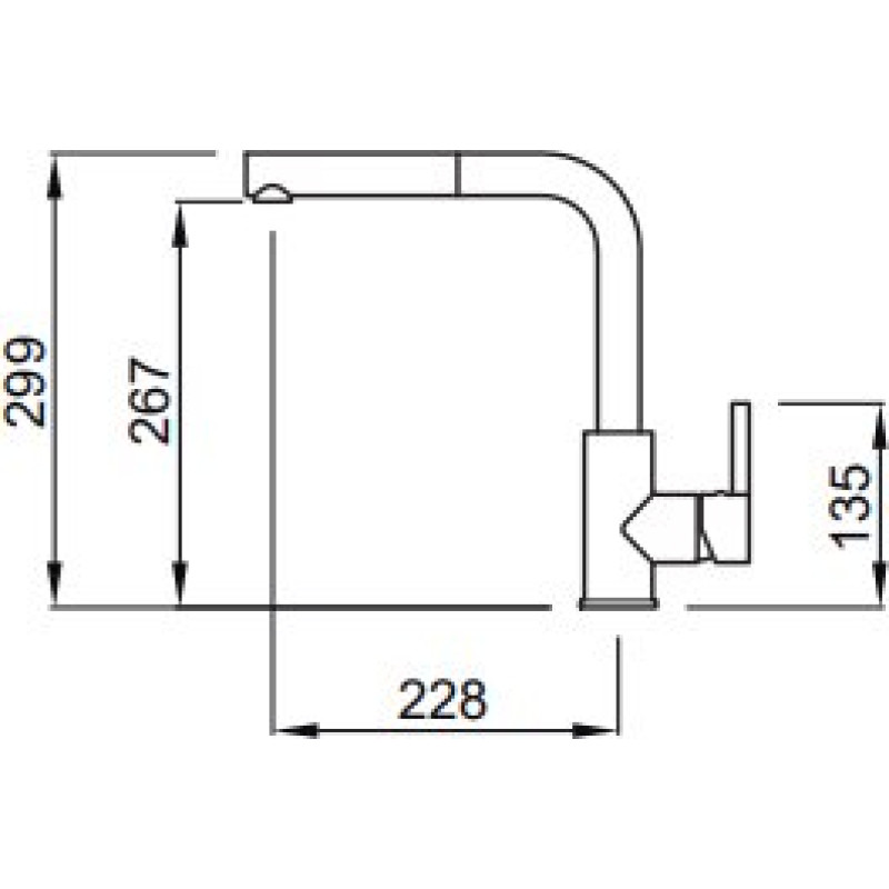 Кухонний змішувач ELLECI Shell Plus Nero 40