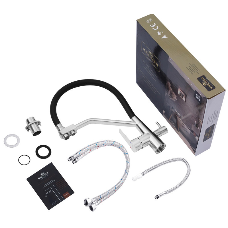 Kroner KRP Edelstahl Klassisch Esg03817blk кухня