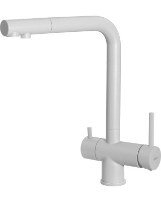 Змішувач кухонний ELLECI Tourmaline T01 Bianco 68