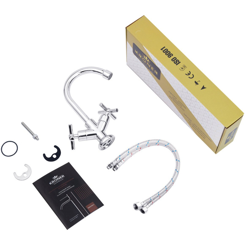 Змішувач для раковини Kroner KRM Aller - C010