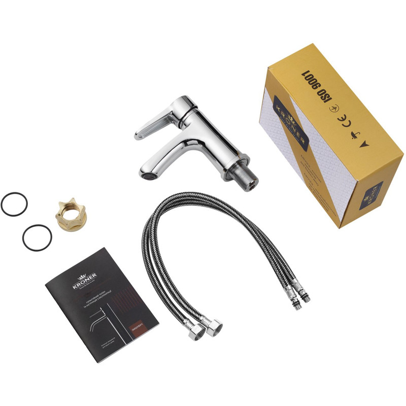 Змішувач для раковини Kroner KRM Elbe - C010