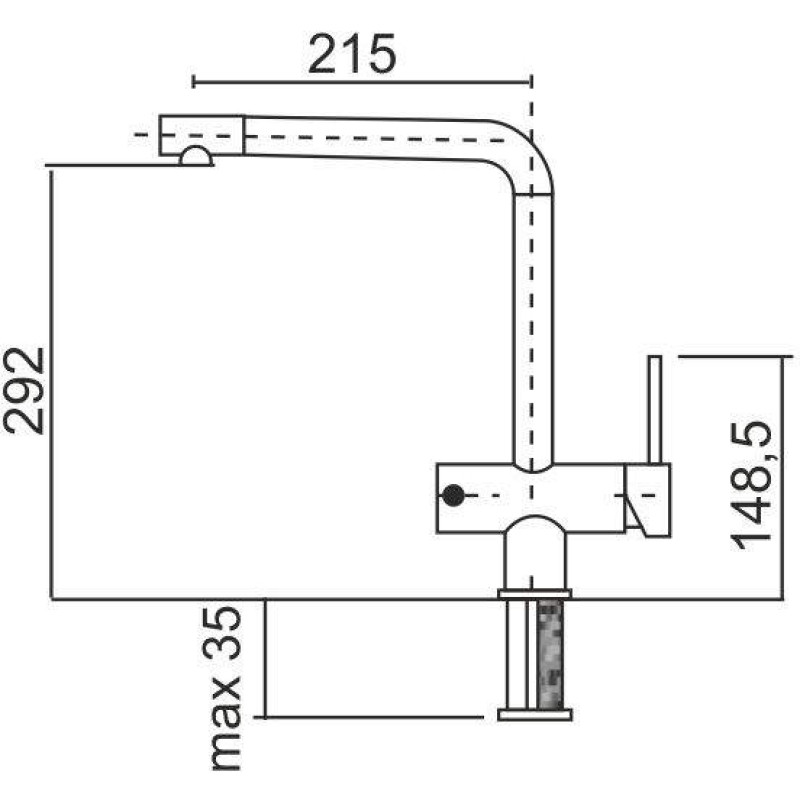 Змішувач Interline Mix new Old white