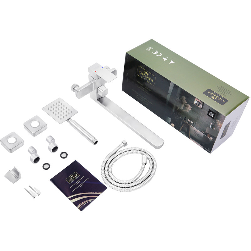 Bathwear Kroner KRP EDELSTAHL KUBUS - ESG070