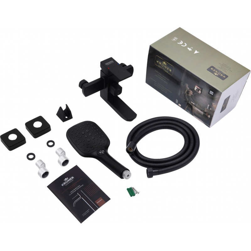 Bath Frower Kroner KRP Edelstahl Kubus - Sch060