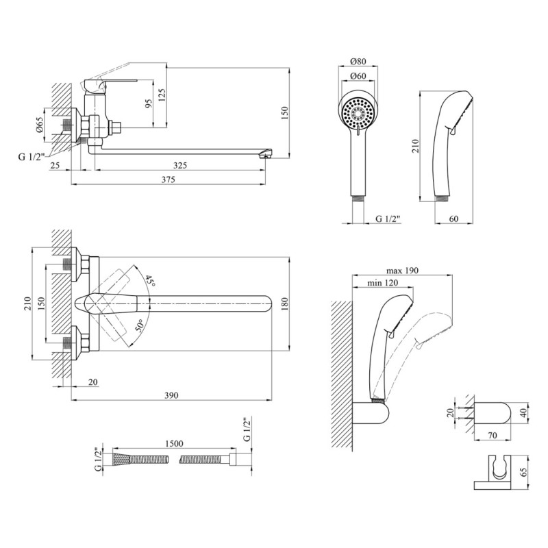 Bathwear Kroner KRP EIFEL - C070