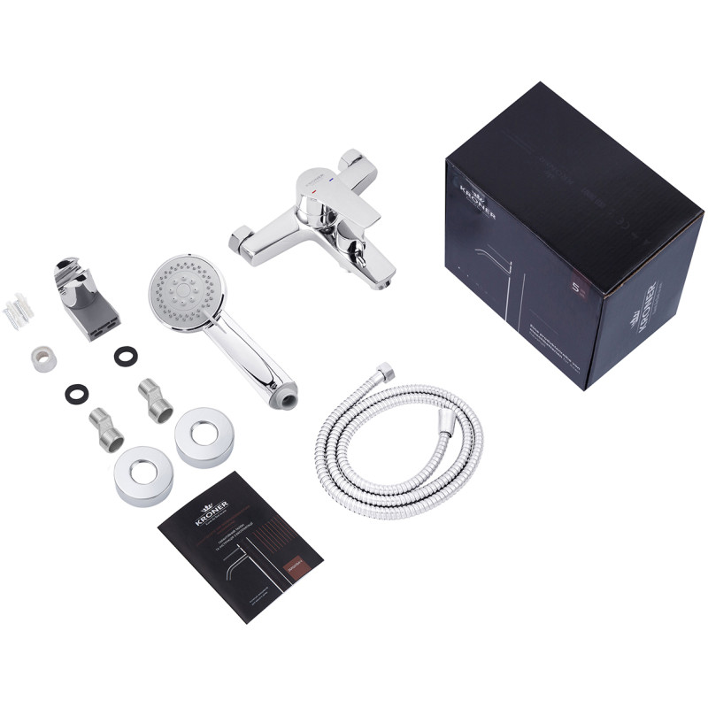 Змішувач для ванної кімнати Kroner KRP Hagen C060