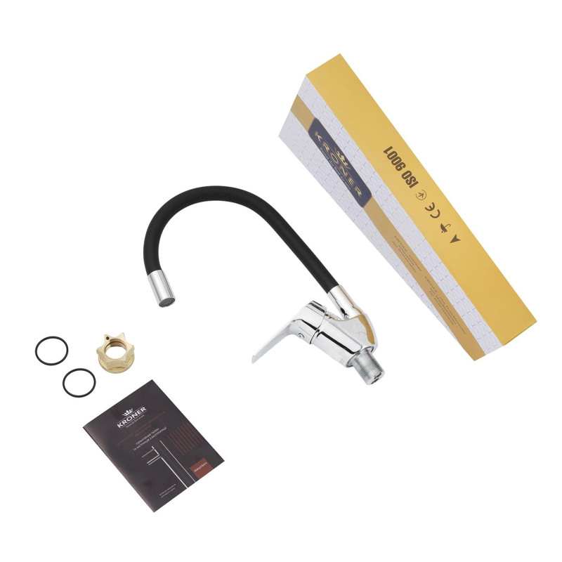 Змішувач для кухні Kroner KRM Odra - C032BLK