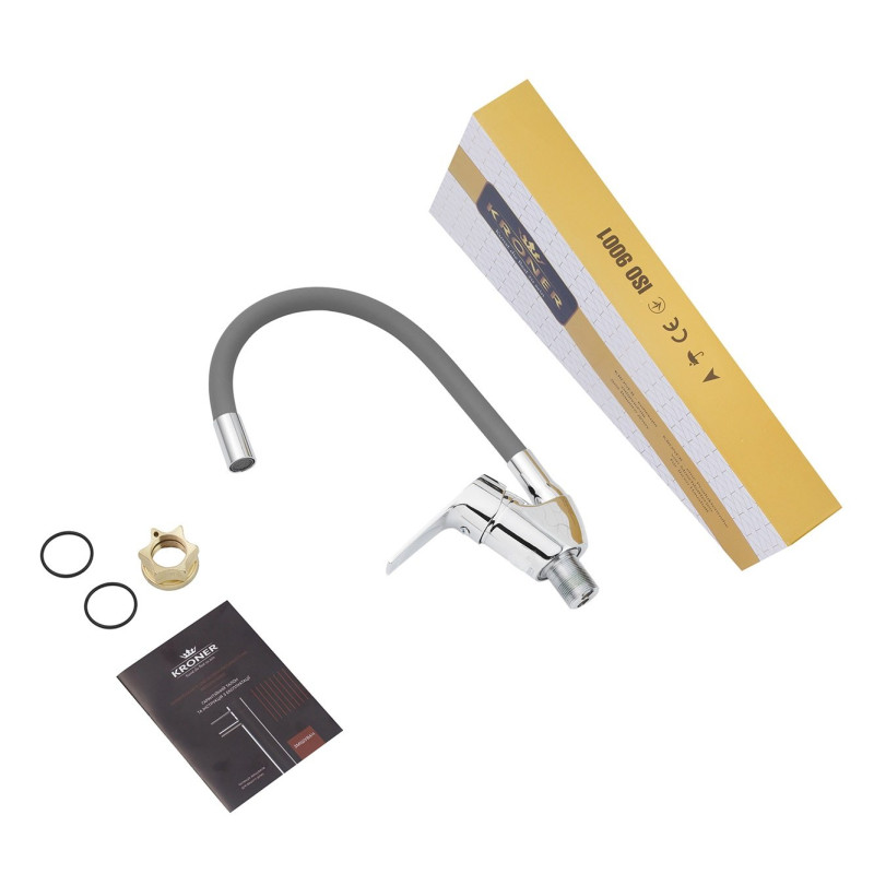 Змішувач для кухні Kroner KRM Odra - C032GRA