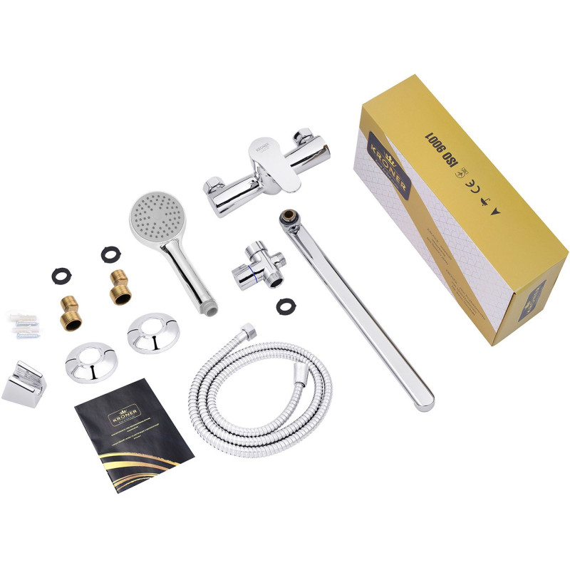 Змішувач для ванни Kroner KRM Elbe C072