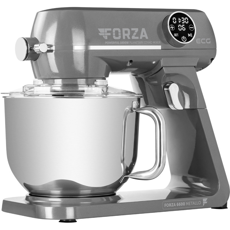  Кухонна машина ECG FORZA 6600 Metallo Scuro