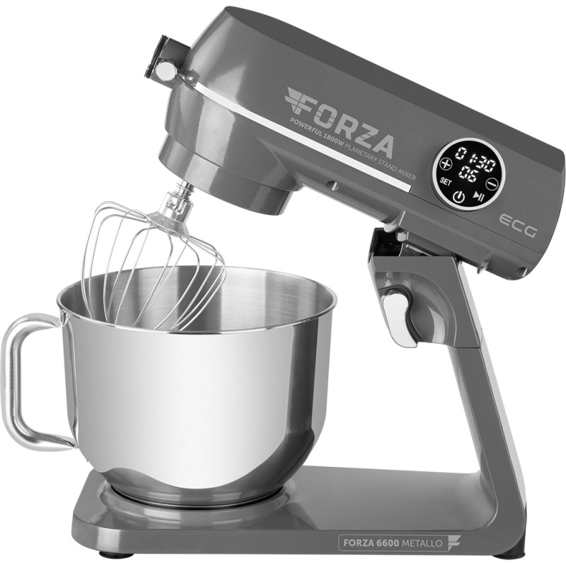 Кухонна машина ECG FORZA 6600 Metallo Scuro