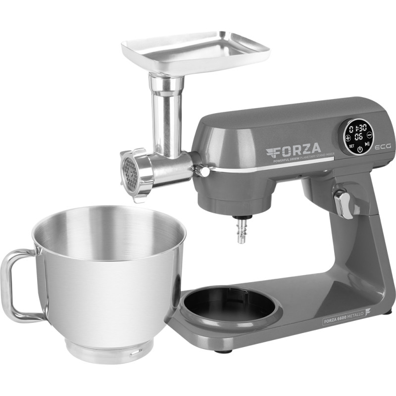  Кухонна машина ECG FORZA 6600 Metallo Scuro