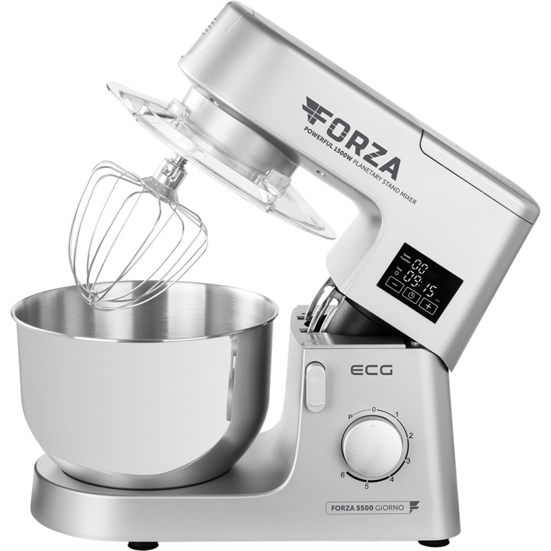 Кухонна машина ECG FORZA 5500 Giorno Argento